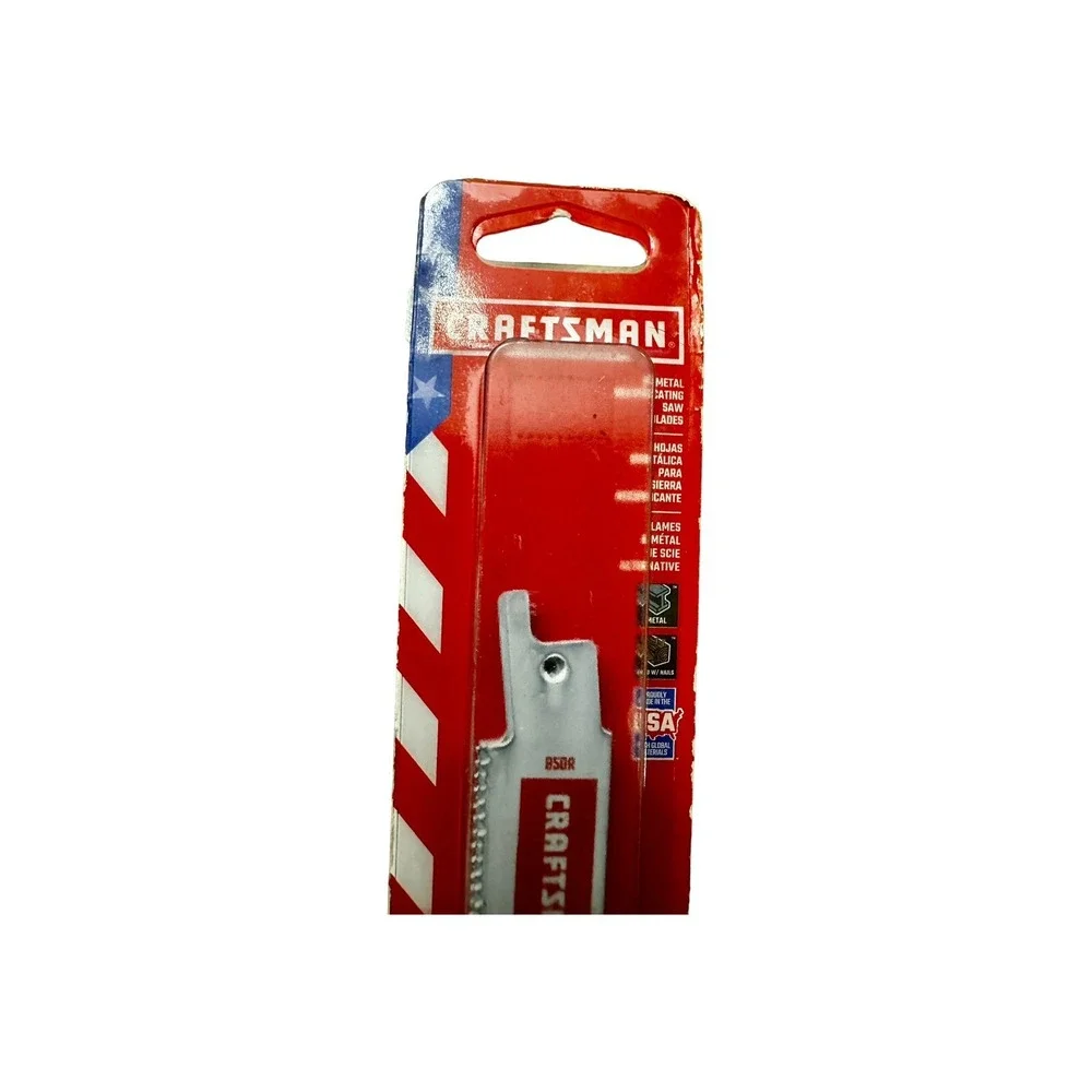 Bi-metal 8-in 10/14-TPI Wood/Metal‎ Cutting Reciprocating Saw Blade (5-Pack)